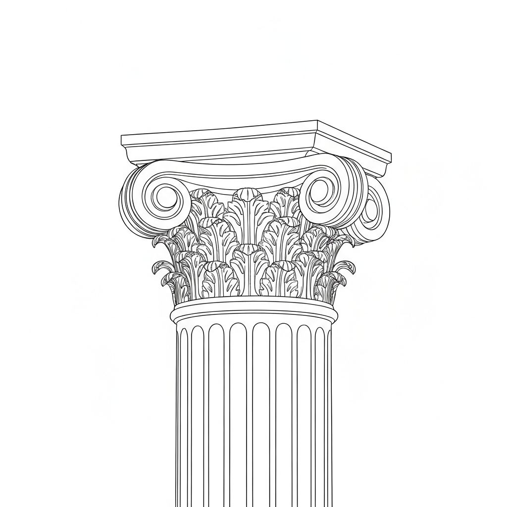 Greek column